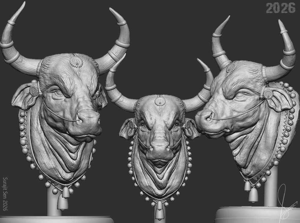 NANDI_DIGITAL_SCULPTURE_SURAJITSEN_FEB2026_WIP