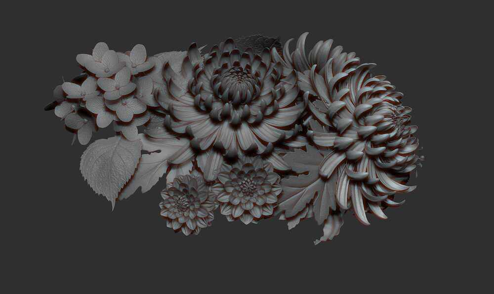 PortraitwithFlowers_AnnaSchmelzer_ZBrush06