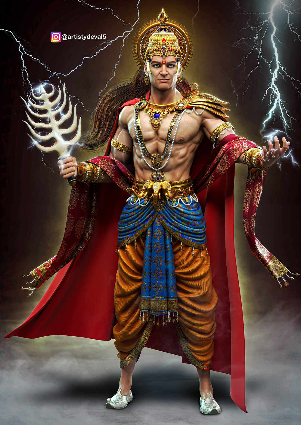 Indra God of Thunder ZBrushCentral