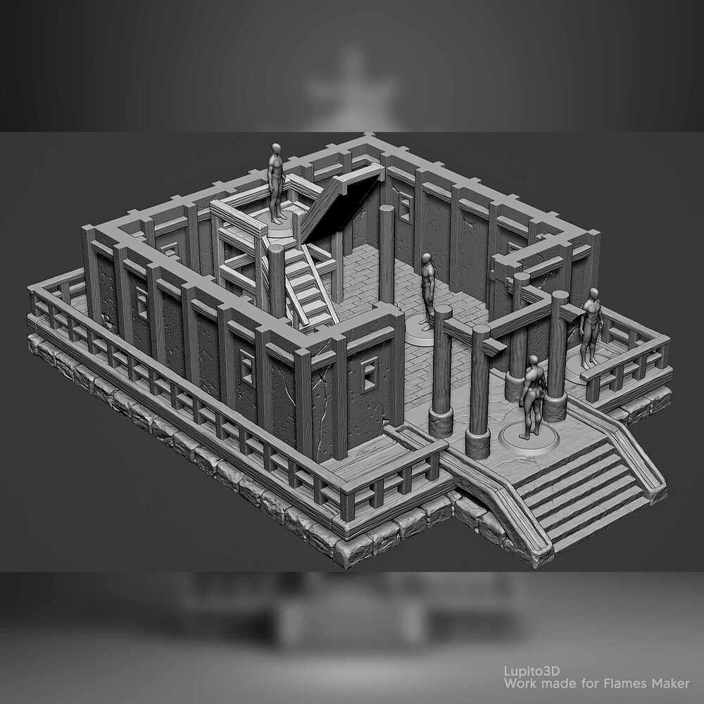 Pagoda render 5