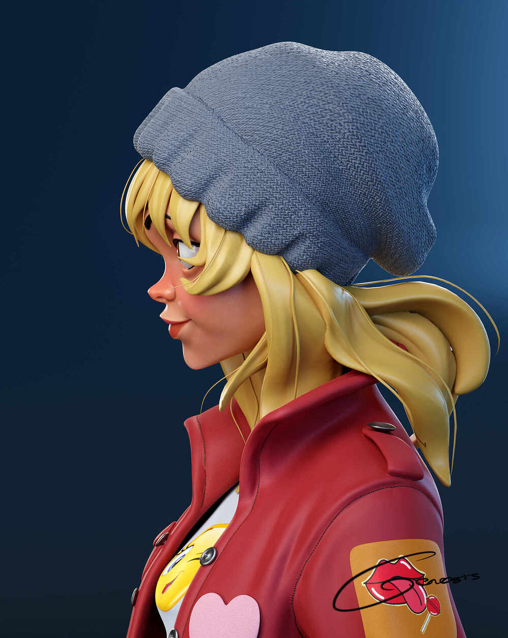 side face edit