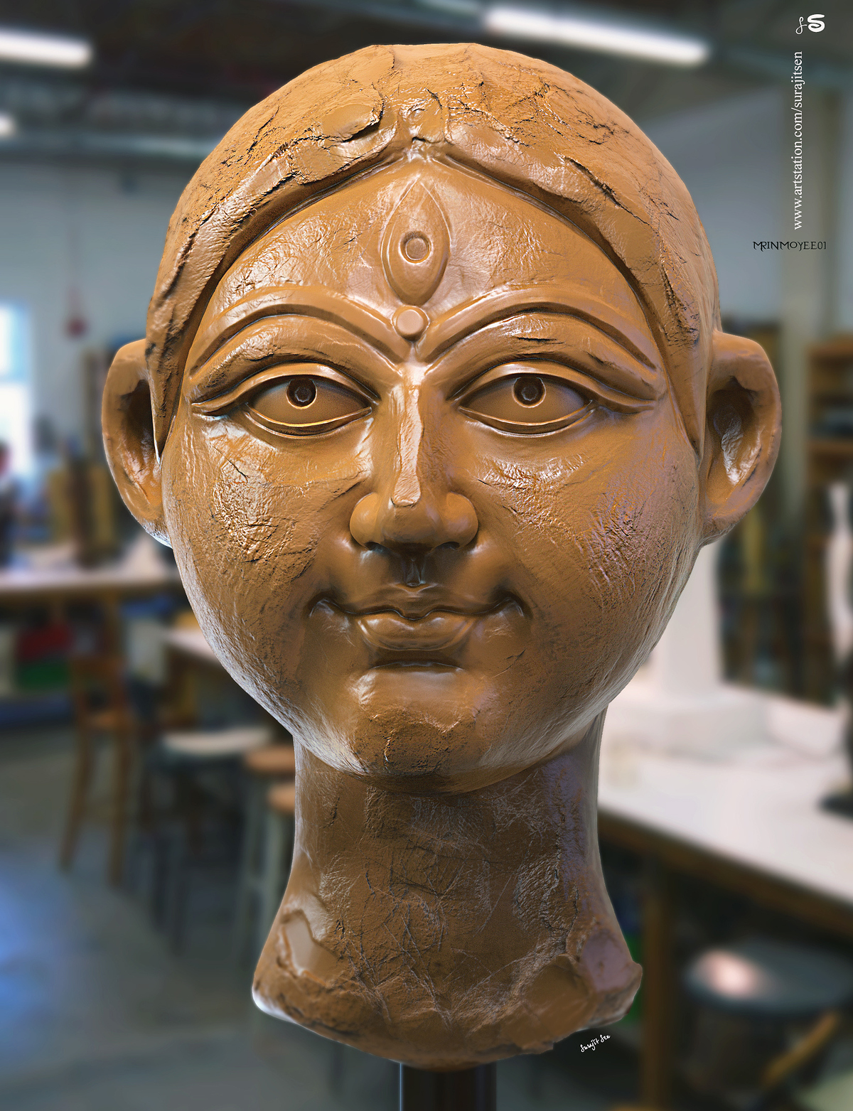 Mrinmoyee01_Digital_Sculpture_SurajitSen_March2020S