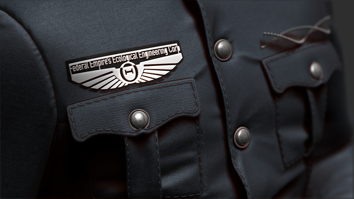 Haviland Tuf of George Martin by Darya Girina_Making Emblem_2
