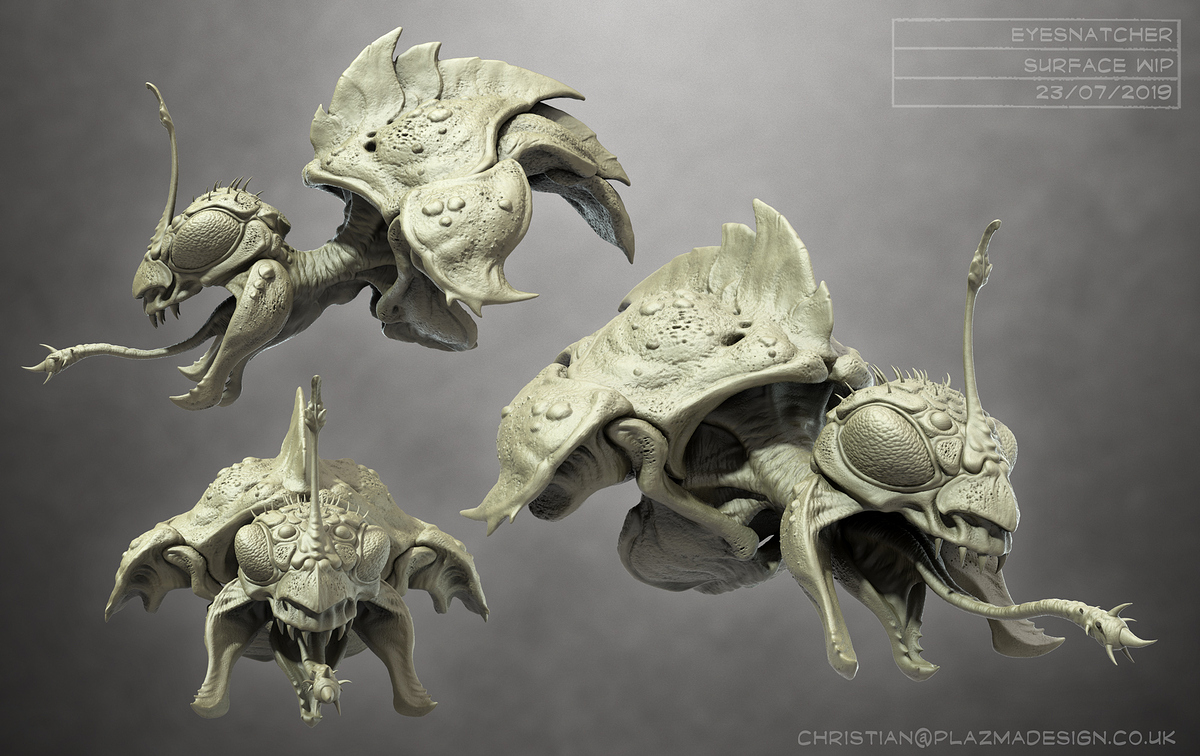 Bonefly_sculptWip_V004