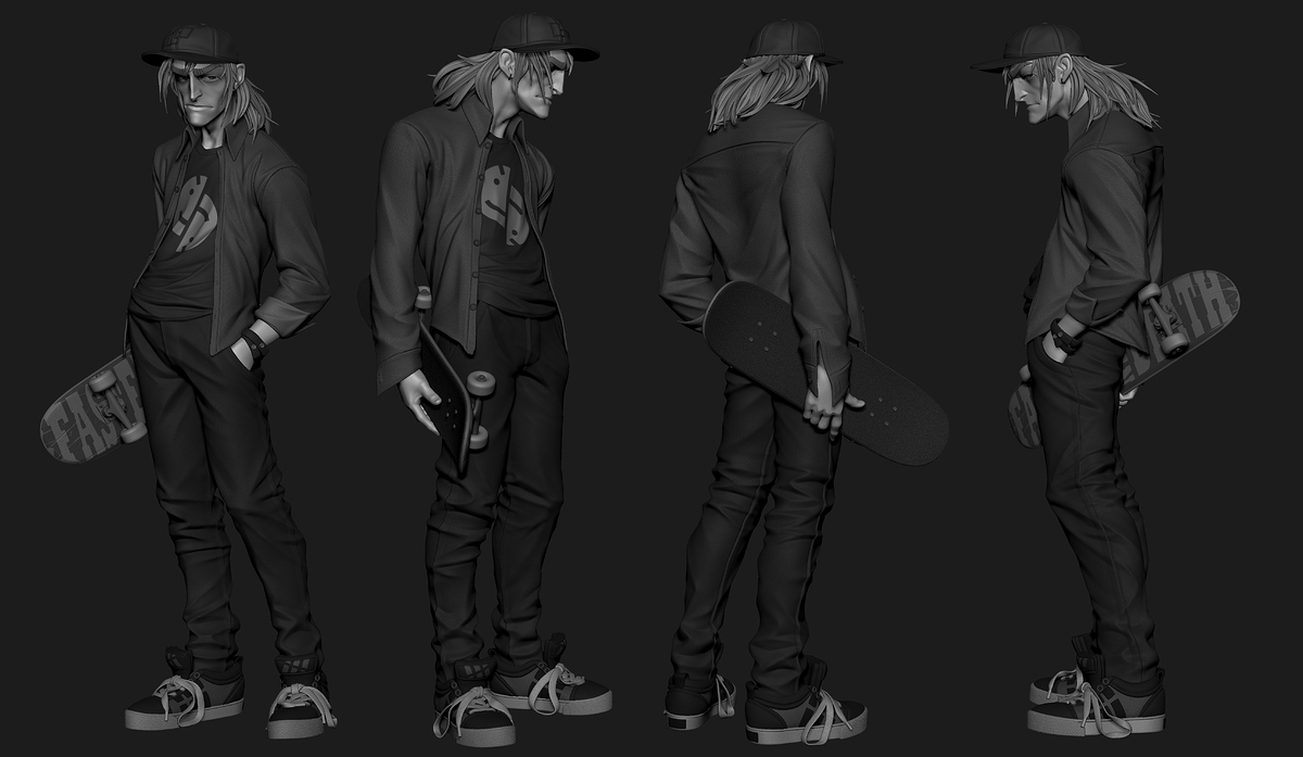PunkSkaterZbrush