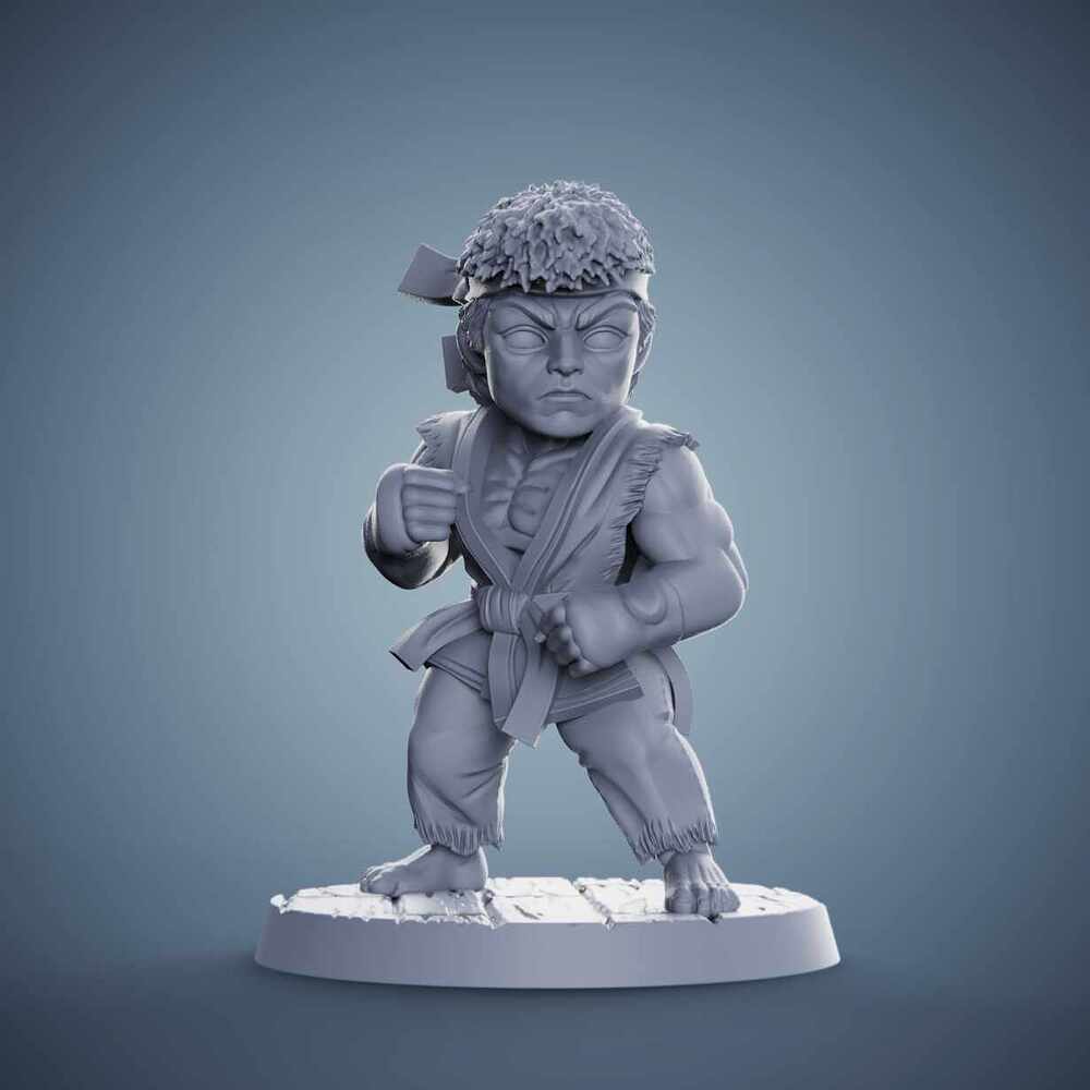 3dsculptminiature,3dprintableminiature,2dto3d,stl,40mm (3)