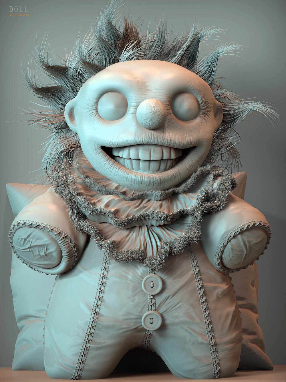 Doll_Digital_Sculpture_SurajitSen_June2024_WIPA
