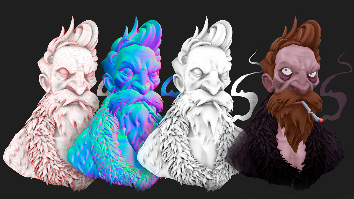 HungryMan_RenderChannels