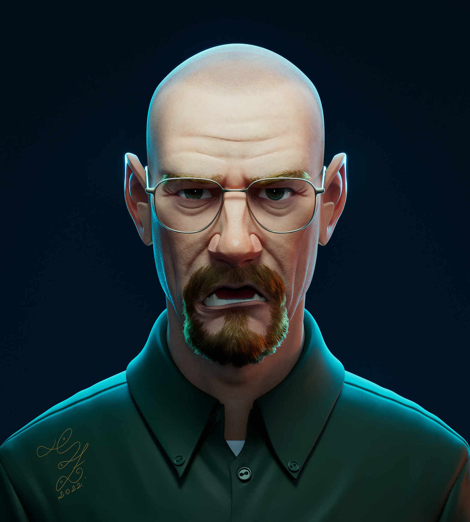 Walter White Heisenberg ZBrushCentral