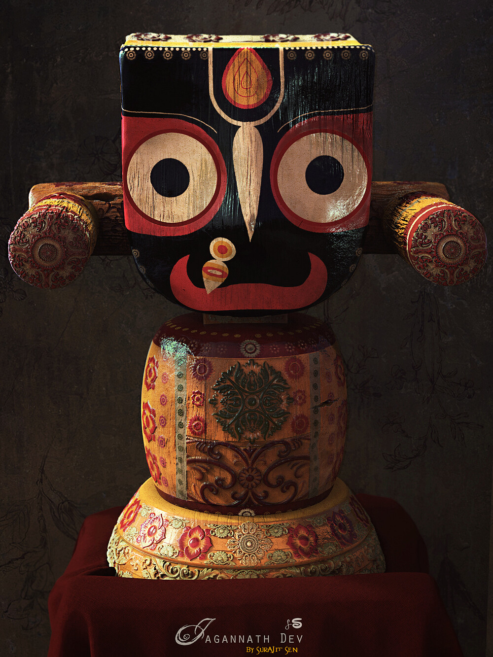 Jagganathdev_Digital_SCulpture_SurajitSen_April2023