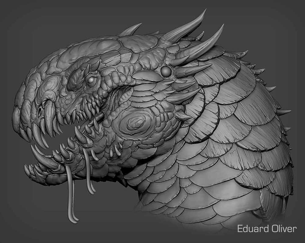 5DragonBust_EduardOliver_highpoly01