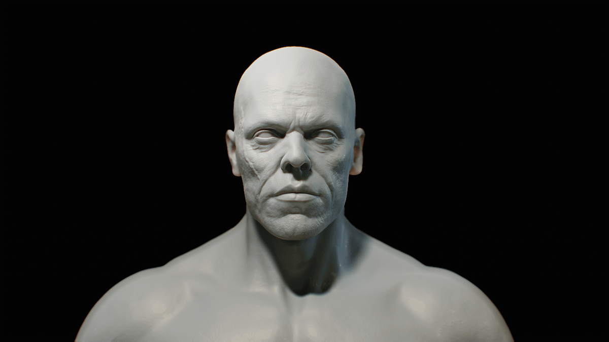 WilliamHighPolyFace