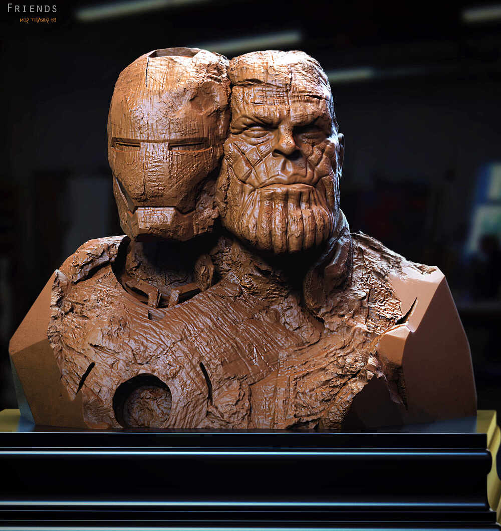 Friends_Digital_Sculpture_SurajitSen_Aug2024