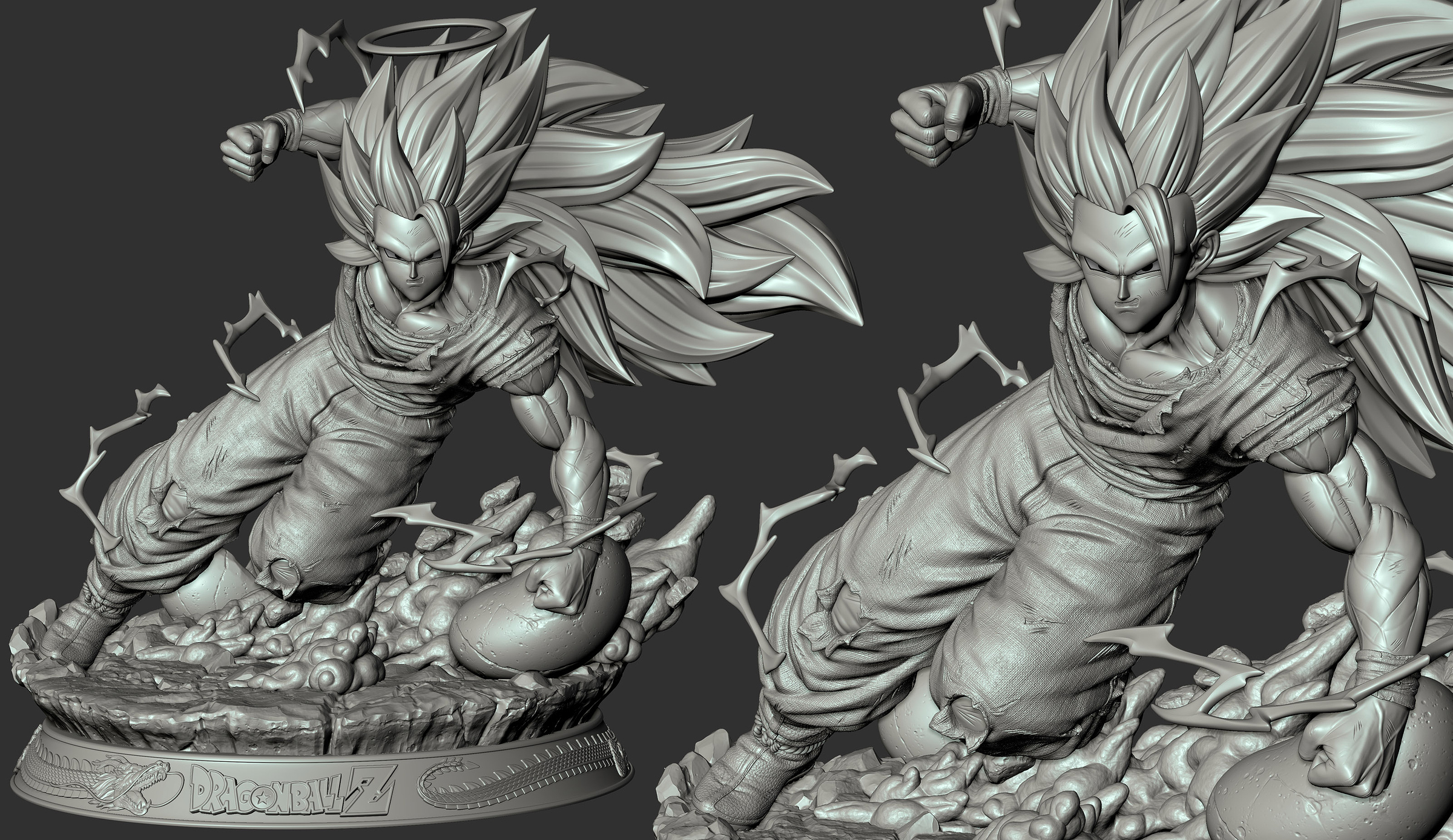 ssj3 statue