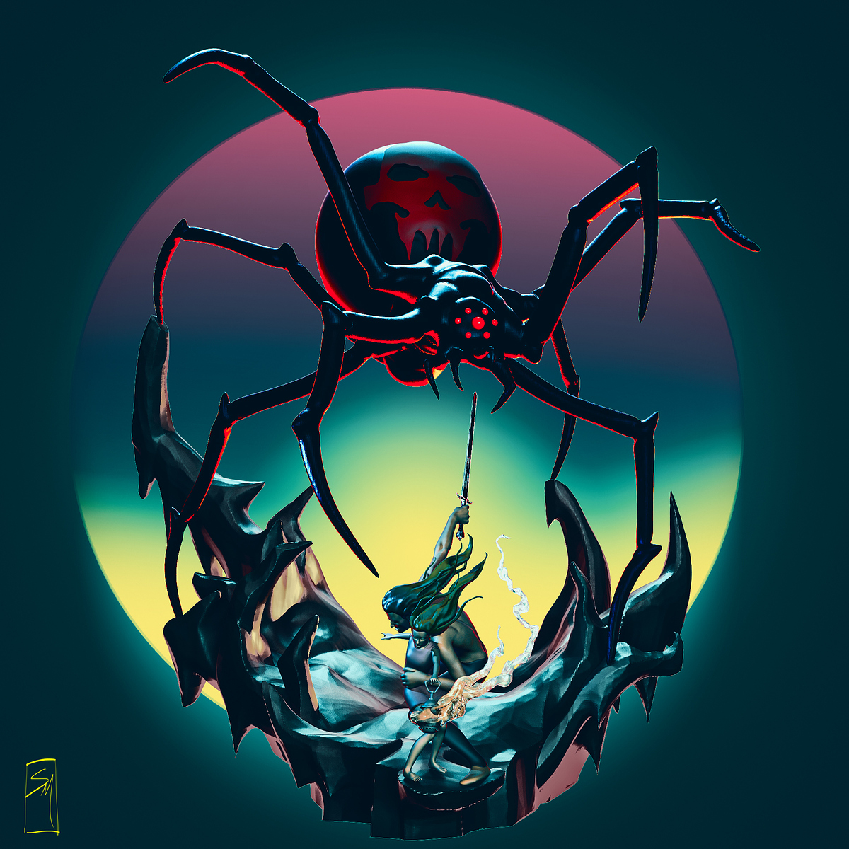 FatherDaughterSpider_01