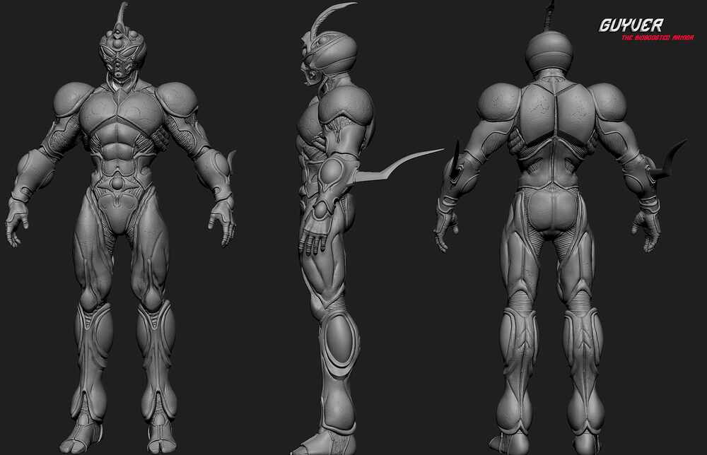 Guyver_High_poly_2