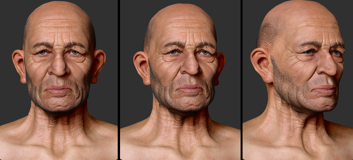 A man's face by Farnad Khatami (5)