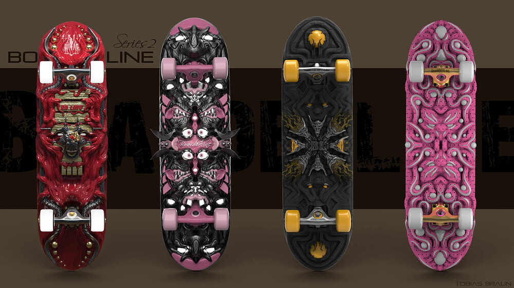 Boarderline Skateboardings Series 2 by Freiflugstudios Tobias Braun