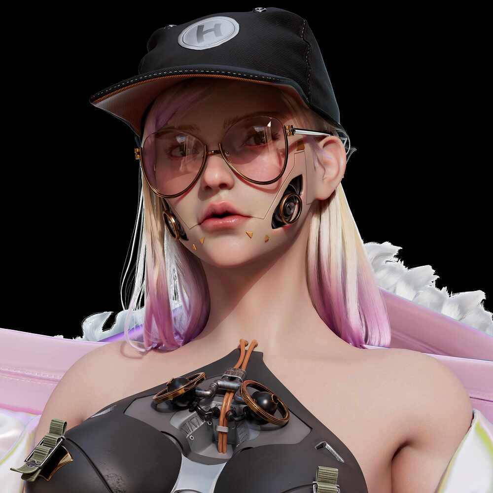 个人作品-SmokeGirl (1)