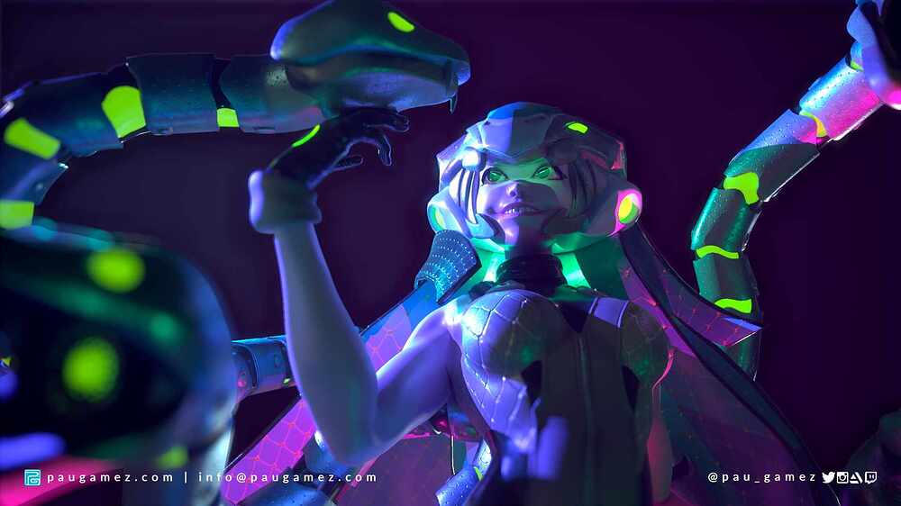 TB_Choi_fanart-cybergorgon_Final_render_detail-by_paugamez