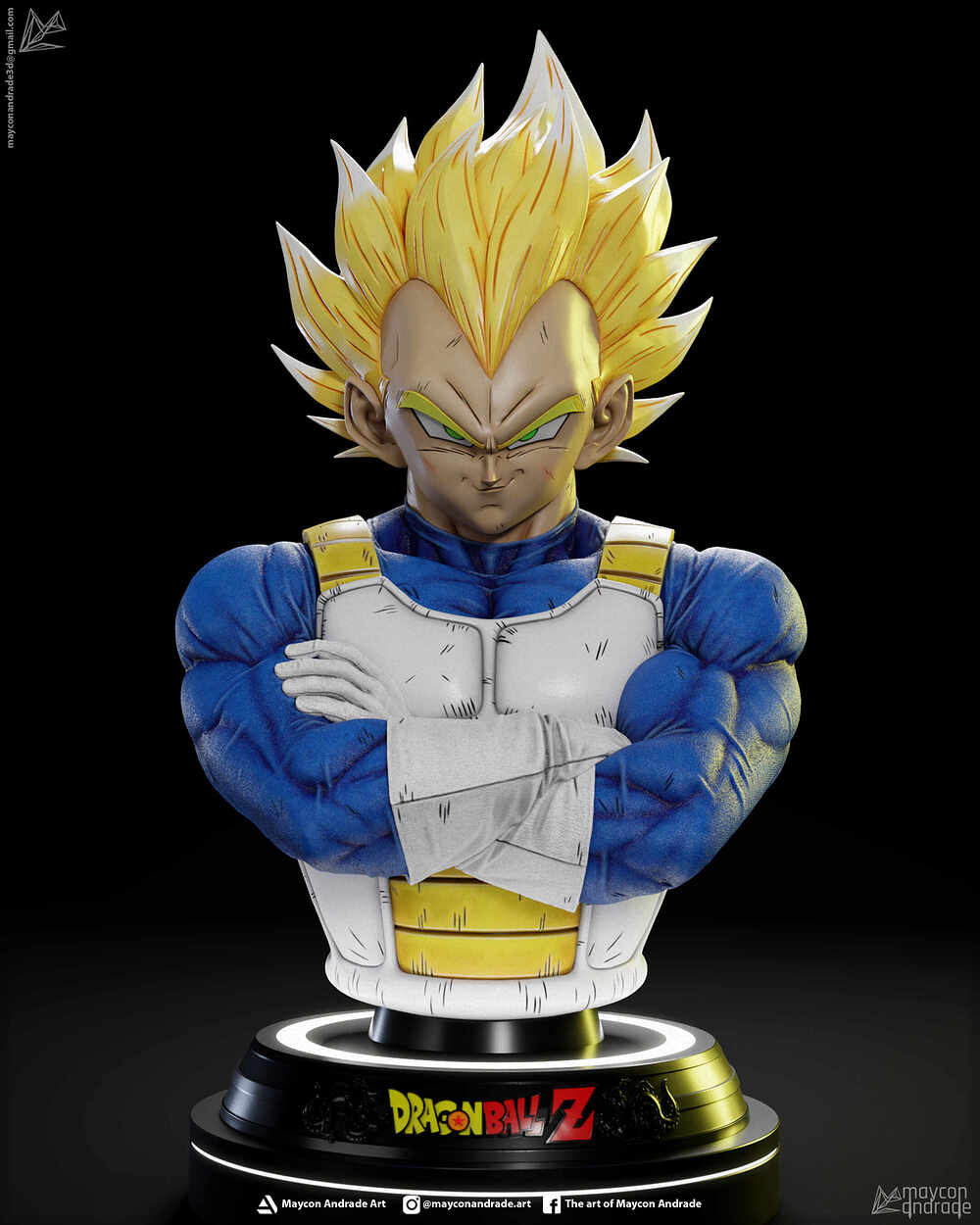 Vegeta Armor Instagram 01