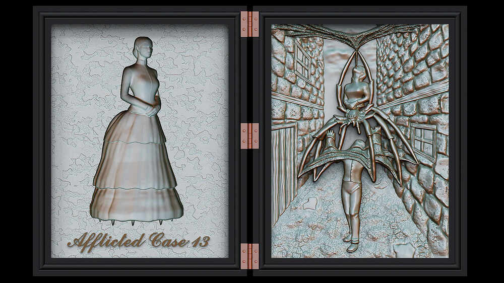 TravisLeeBarker_VictorianSpiderAffliction_ZBrush