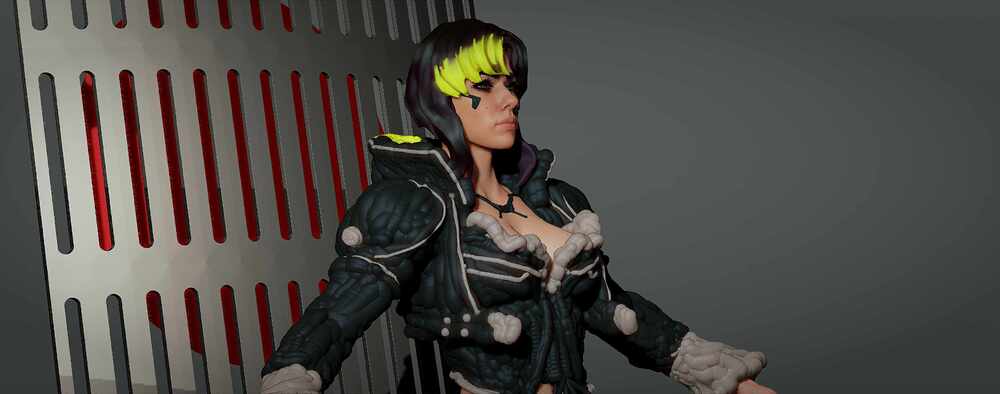 CyberSnowWhite_Zbrush06