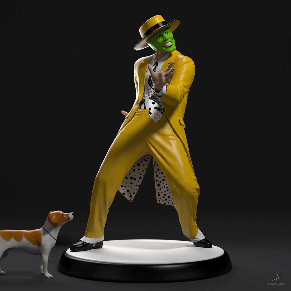 Milo e The Mask - Render3DSMax 02 (Front-R) (Ass)