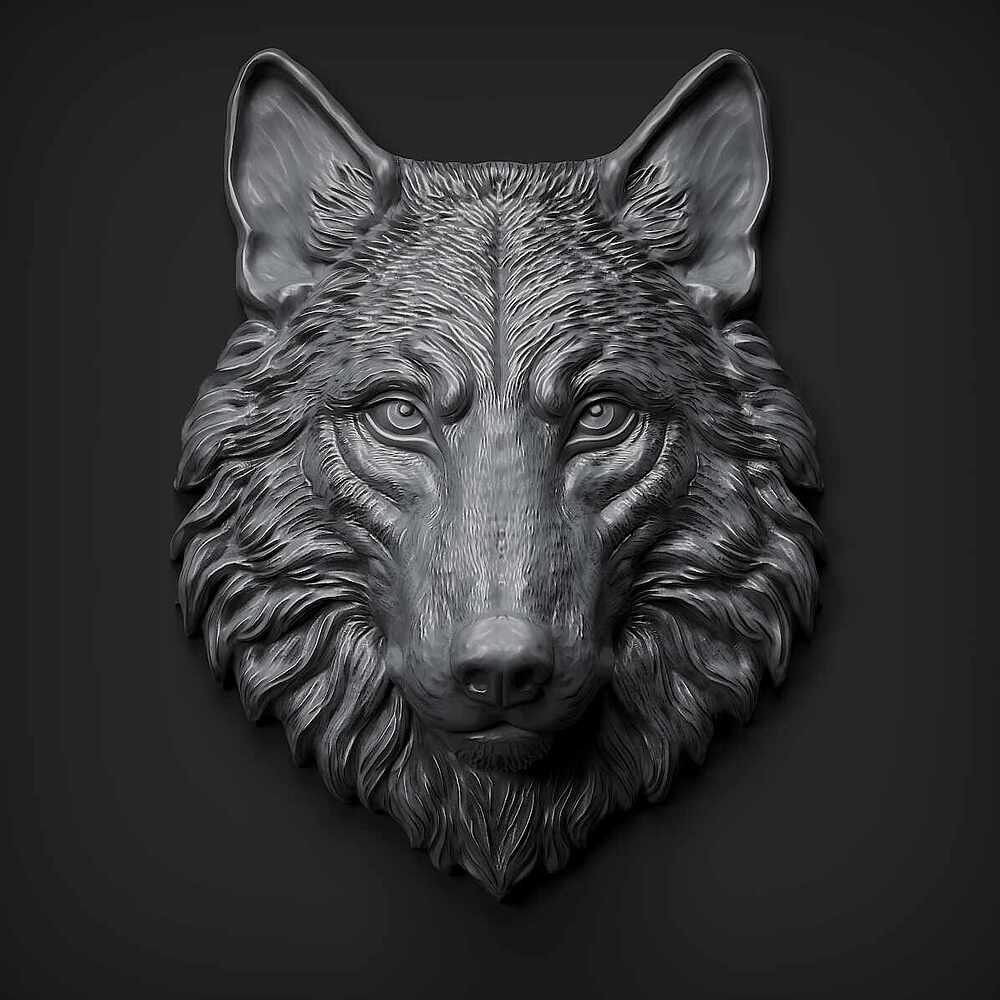 wolf-jewellery-3dprintable