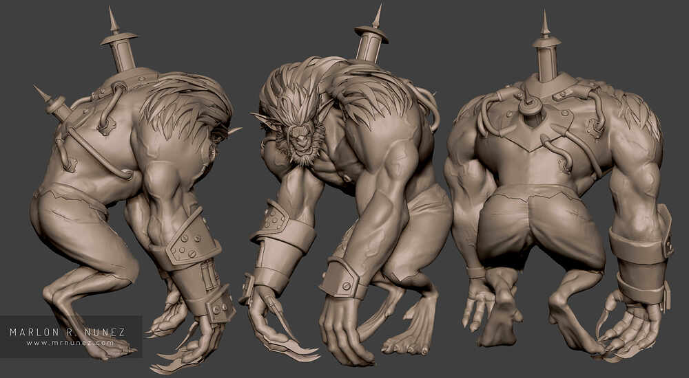 Warwick_Zbrush_turntable
