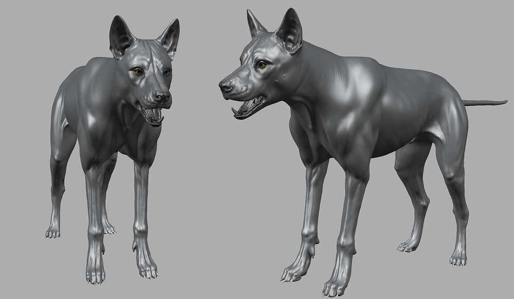 ZBrush_Wolf01