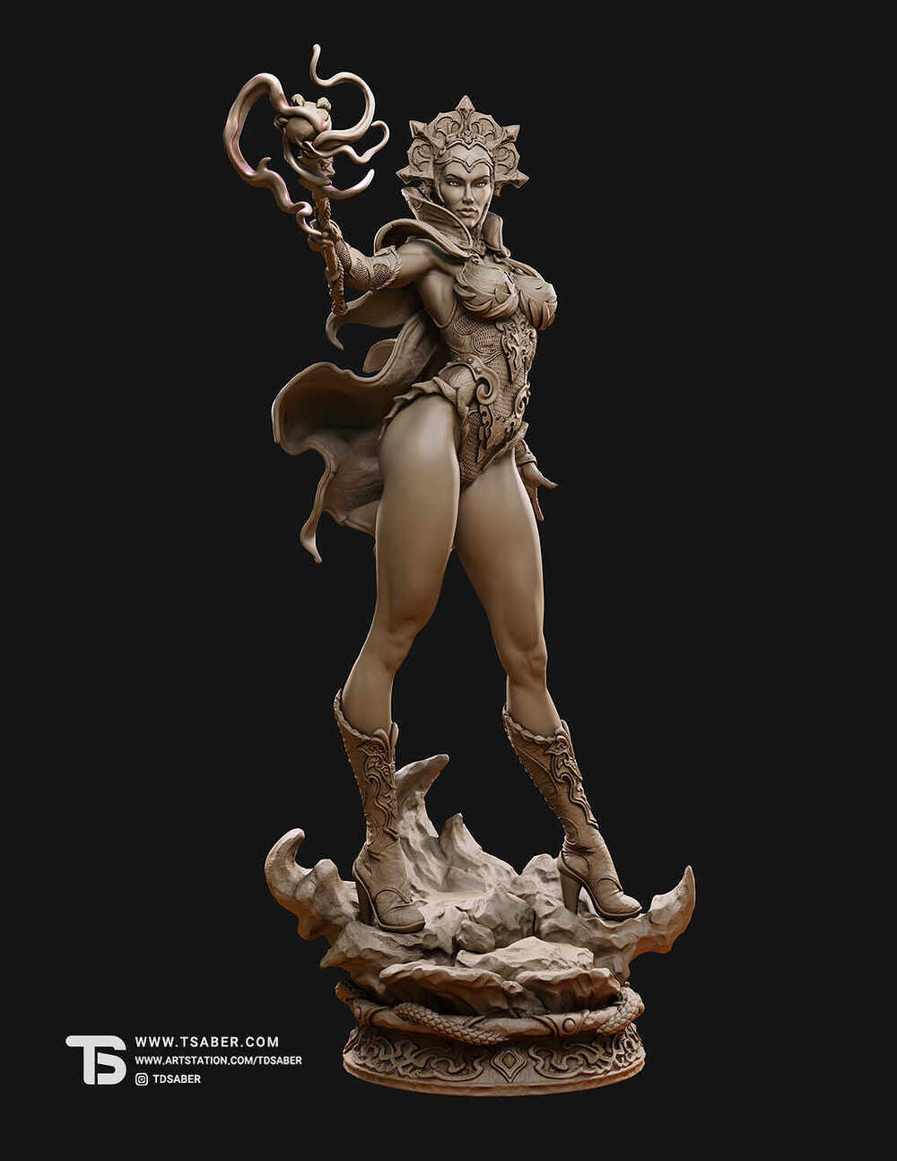 Evil Lyn - Heman - Masters of the Universe - Statue COllectible - Tsaber 08
