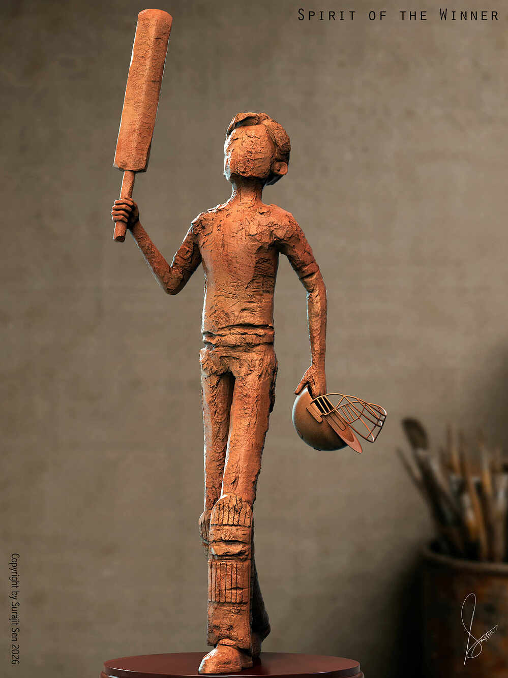 Spirit of the Winner_Diigital_SCulpture_SurajitSen_March2026