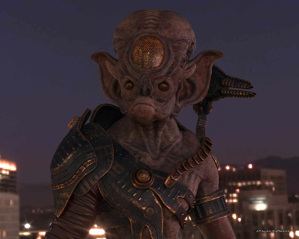 Alien Ape - HDRI 8
