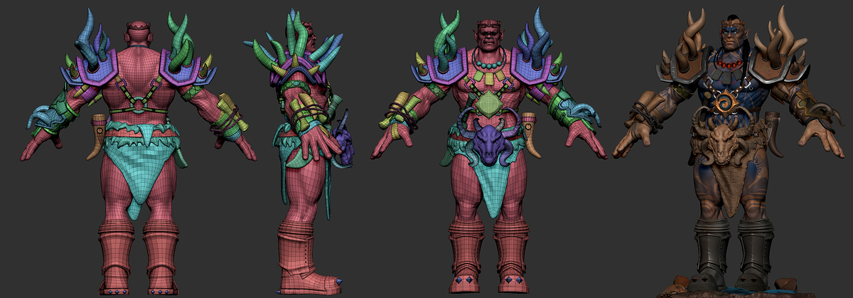 retopology character