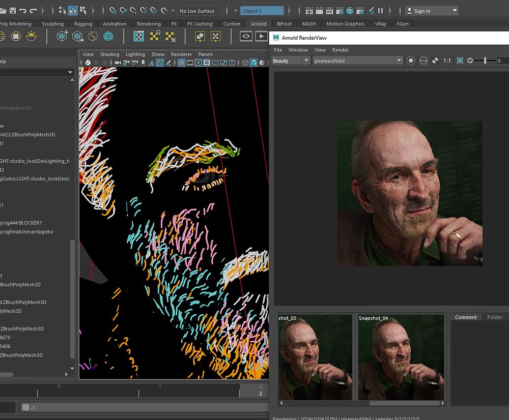 Ingmar bergman by vahid ahmadi maya scene