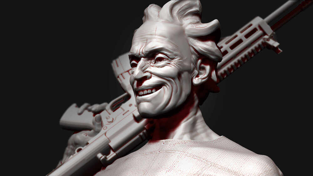 Realistic Smiling Rick Sanchez by Darya Girina_11_3