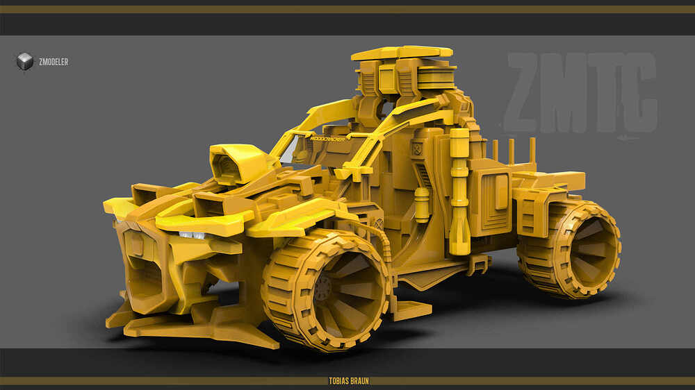 Zmodeller Toy Car bei Freiflugstudios Tobias Braun Render screenshot 01