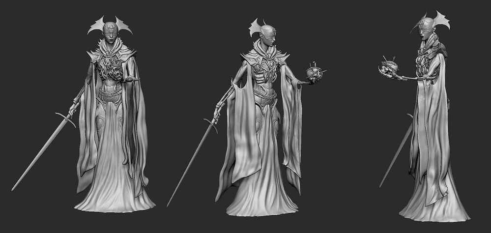 lady-v-clay-zbrush