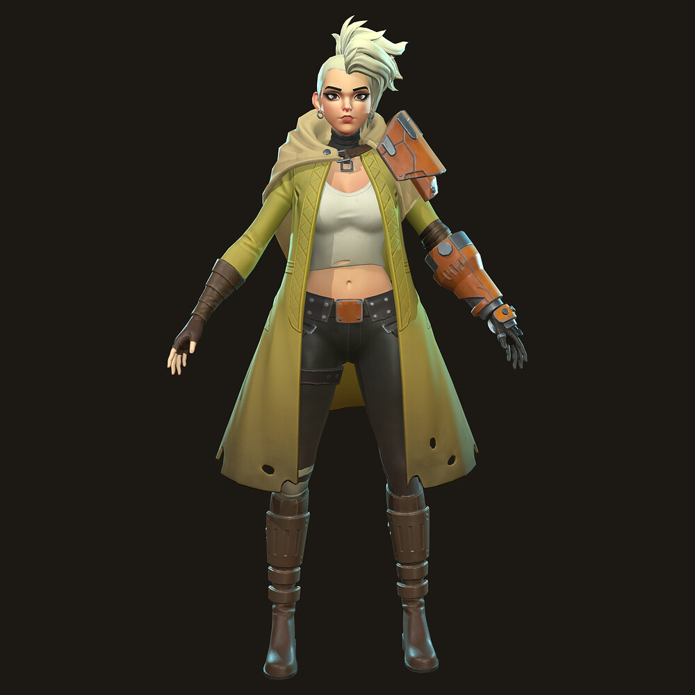 jigang-pan-stylized-girl