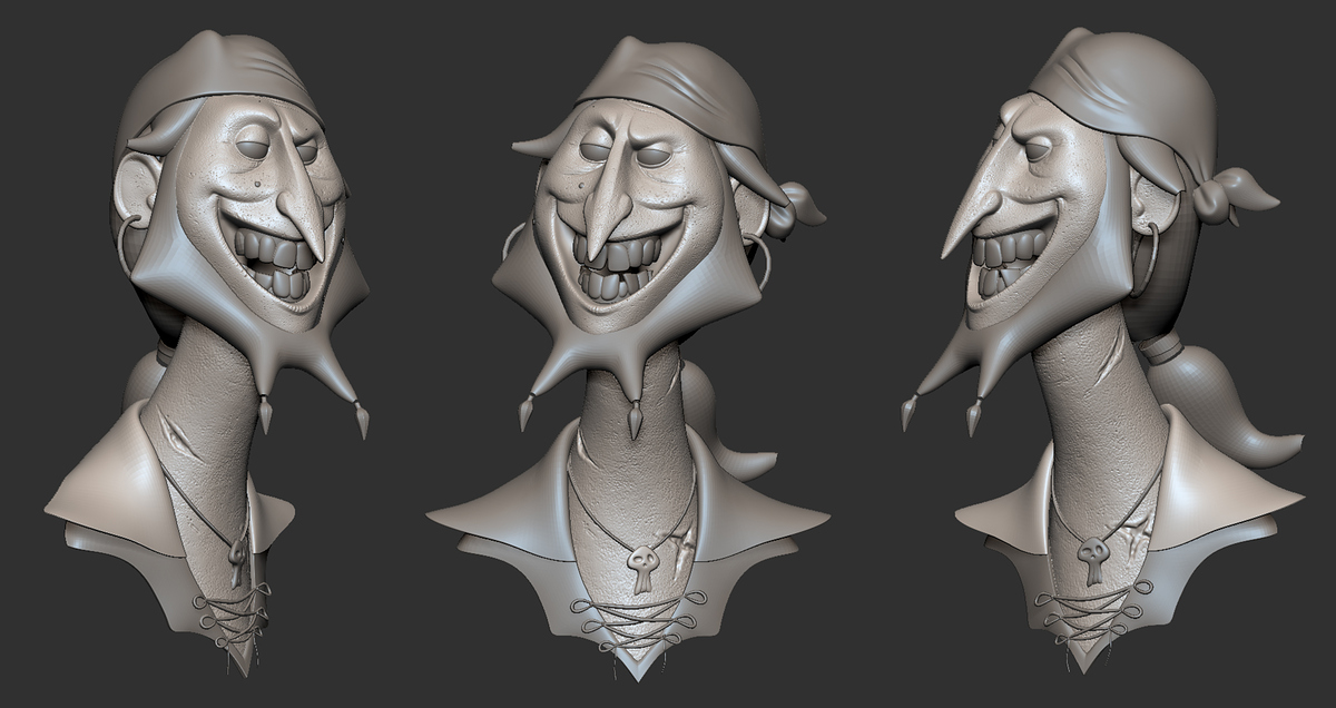 PIRATE_zbrush_sculpt