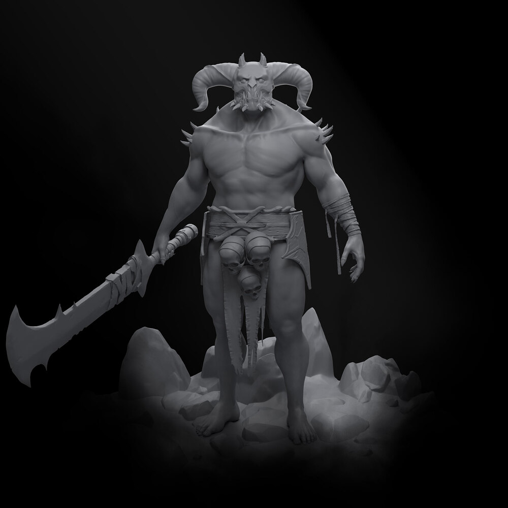 Yarmot - The Demon Lord_Clay