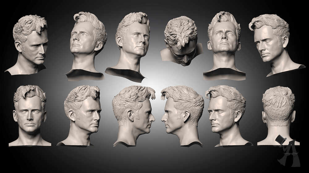 14th Doctor Grey Head Turns