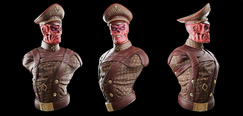 vuitton redskull