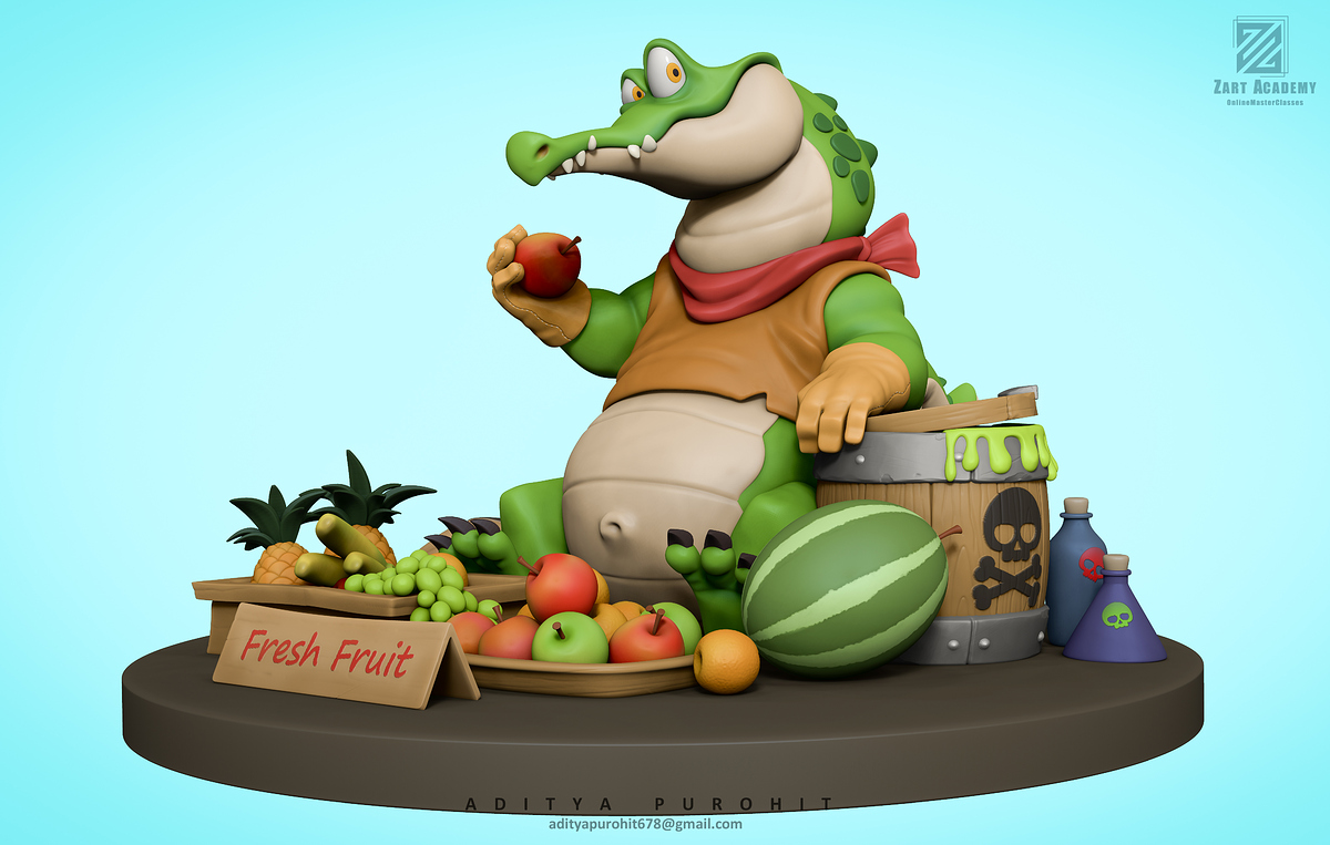 Crocodile_Render_01