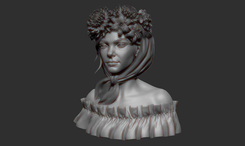 PortraitwithFlowers_AnnaSchmelzer_ZBrush03