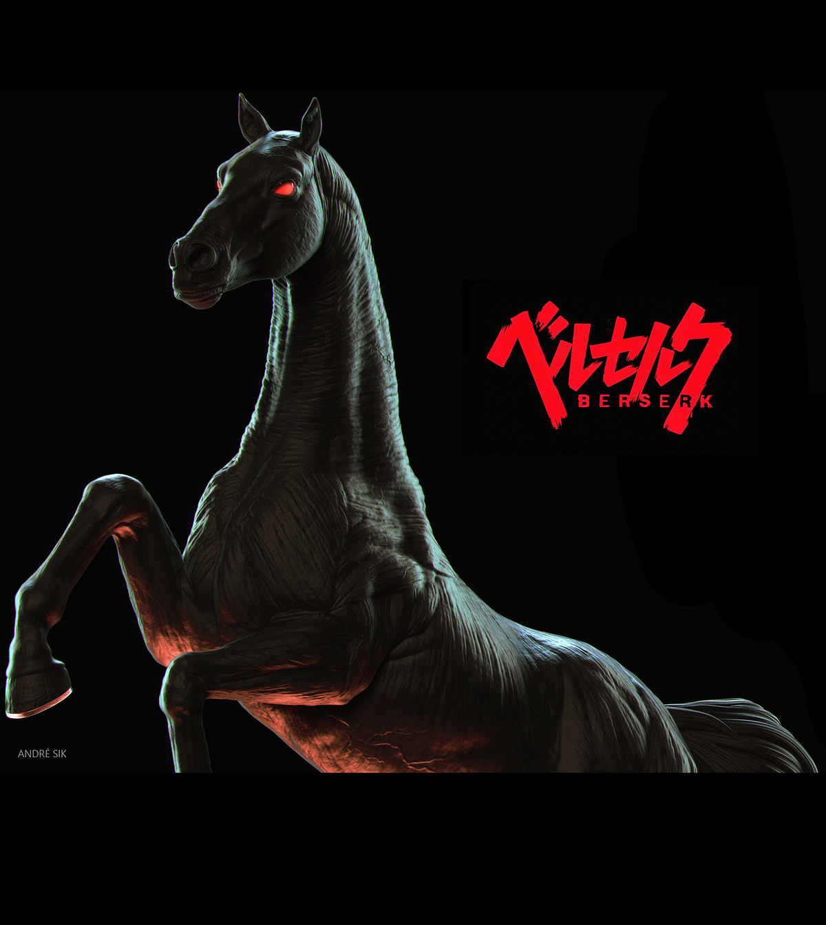 Skull Knight - Horse 43-4