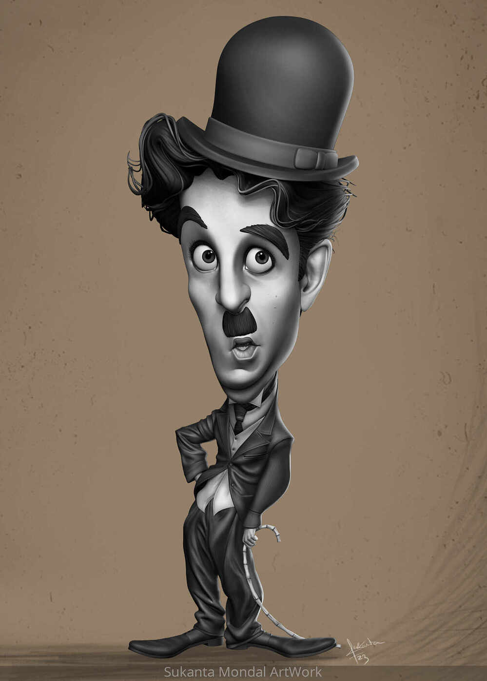 Charlie Chaplin_Sukanta_mondal_03