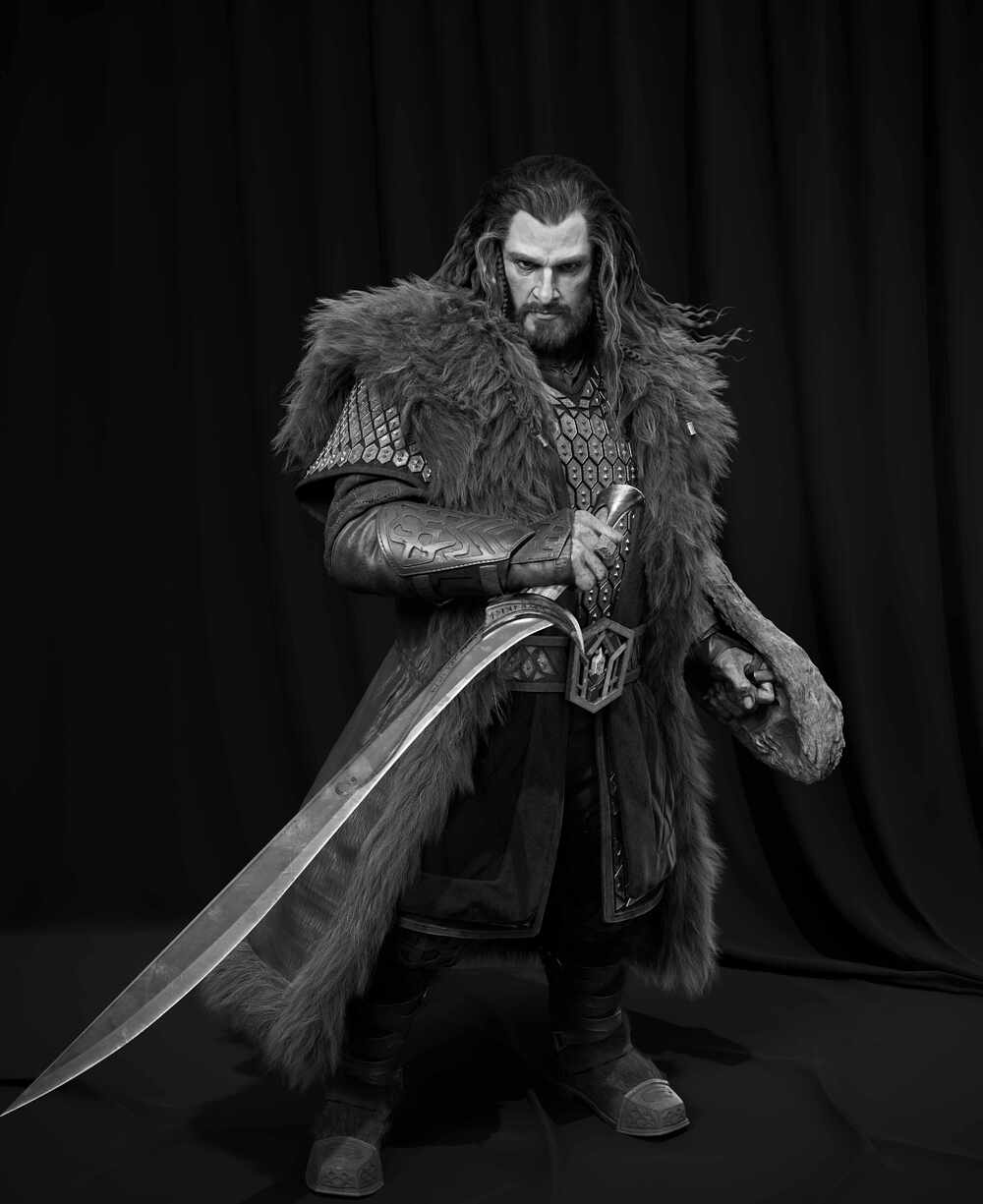 1.Thorin Oakenshield_black