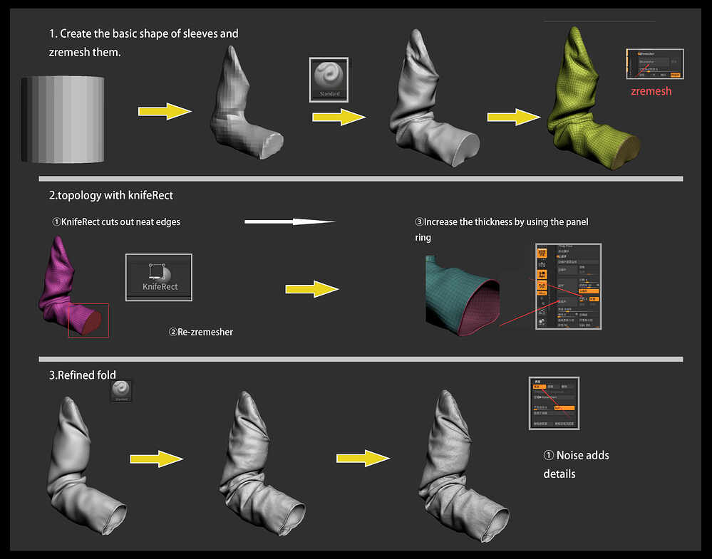 cloth_break down